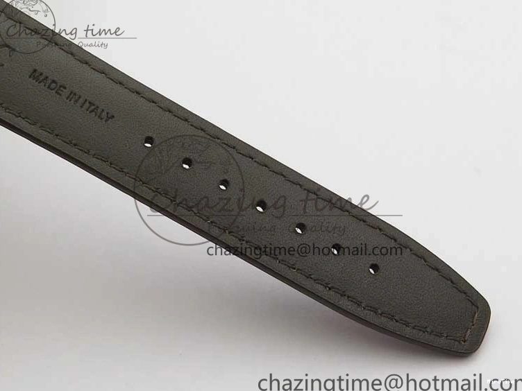 MIROTIME 0413 Original Portuguese IW358304 ZF 1:1 Best Edition SS White Dial RG Markers on Leather Strap A 7077